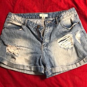 Jean shorts
